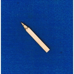 Kredka 5x0,5cm / SKLEJKA #3mm